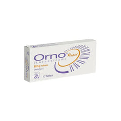 ORNO TAB 8MG RAPID 20S