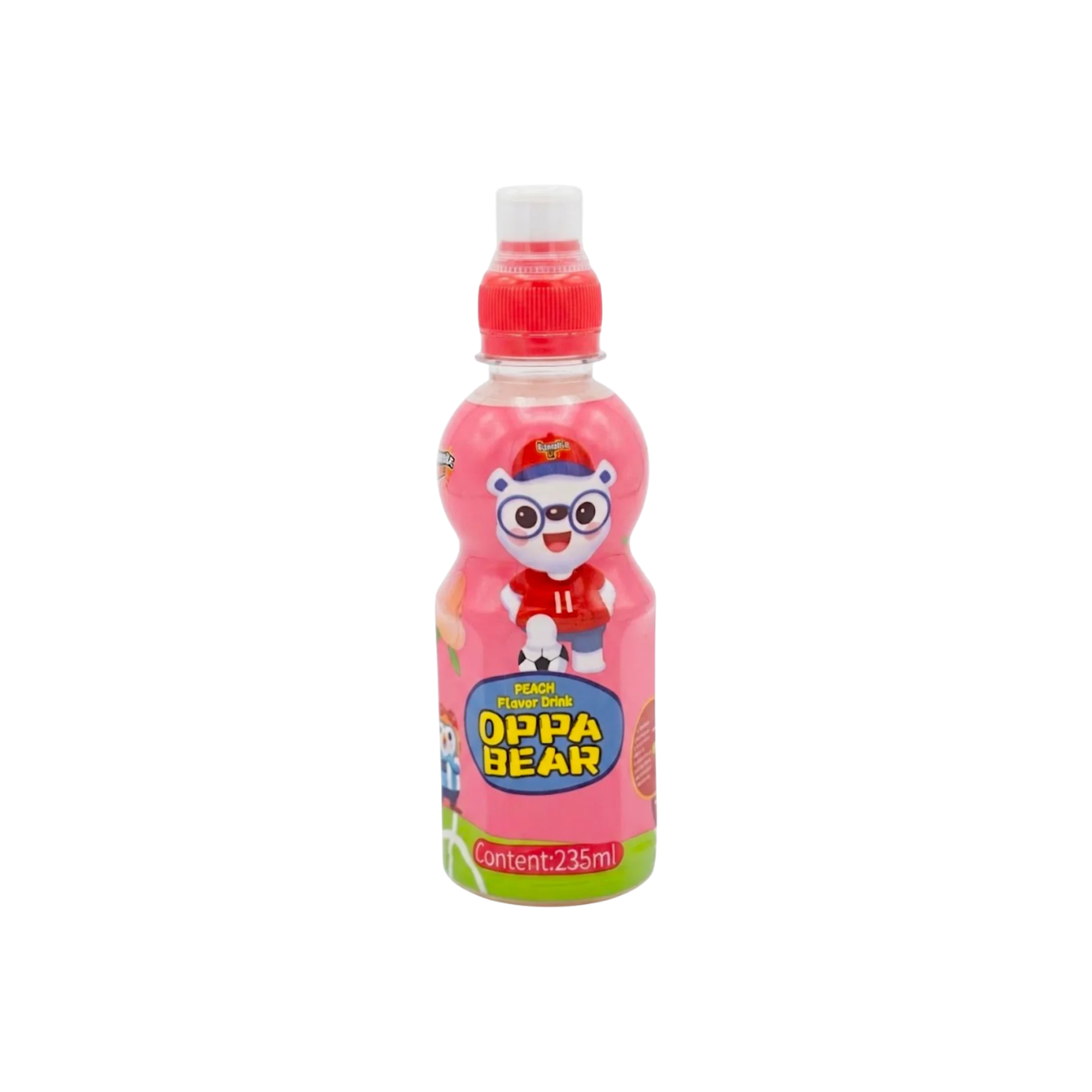 BUMBLE BEE OPPA BEAR DRINK 235ML PEACH