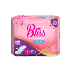 BLISS PADS ULTRA THIN EXTRA LONG 7S