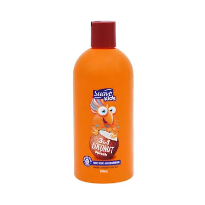 SUAVE KIDS SHAMPOO 350ML 3IN1 COCONUT SPLASH