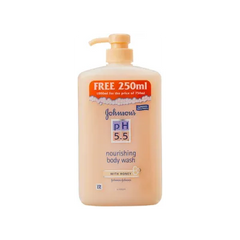 JOHNSONS BODY WASH 1000ML NOURISHING WITH HONEY