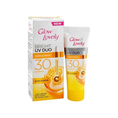 GLOW & LOVELY SUNSCREEN SPF30 WITH VITAMIN C 50GM
