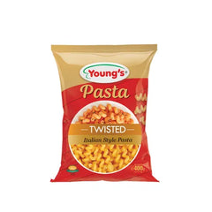 YOUNGS PASTA TWISTED MACRONI 400G POUCH