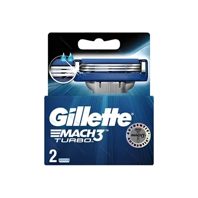 GILLETTE MACH 3 TURBO BLADE 2