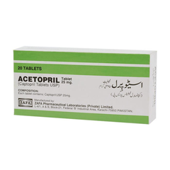 ACETOPRIL TAB 25MG