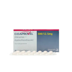 COAPROVEL TAB 300MG/12.5MG ***
