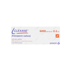 CLEXANE INJ 6000ANTI-XA IU/0.6ML *** 14