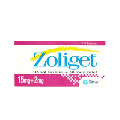 ZOLIGET TAB 15/2MG