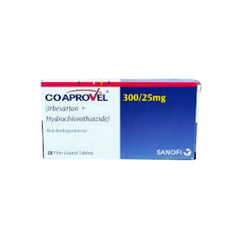 COAPROVEL TAB 300MG/25MG ***