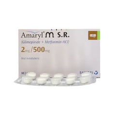 AMARYL TAB MSR 2/500MG