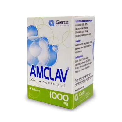 AMCLAV TAB 1000MG