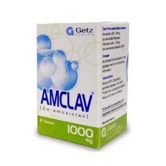 AMCLAV TAB 1000MG