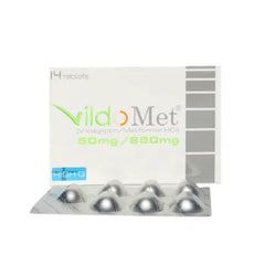 VILDOMET TAB 50/850MG