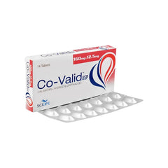 COVALID TAB 160/12.5MG