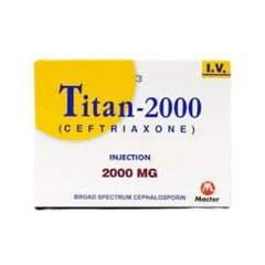 TITAN INJ 2000MG I/V