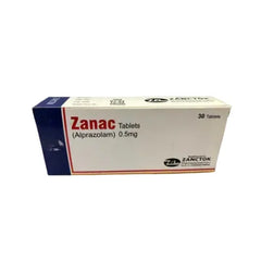 ZANAC TAB 0.5MG******(RX)