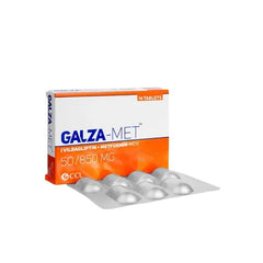 GALZA TAB MET 50/850MG