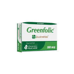GREENFOLIC CAP 300MCG