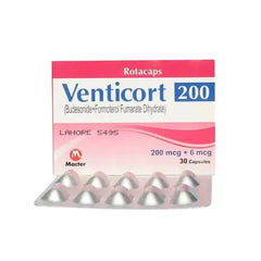 VENTICORT ROTACAP 200/6MCG