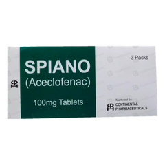 SPIANO TAB 100MG