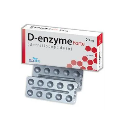 DENZYME TAB FORTE 20MG