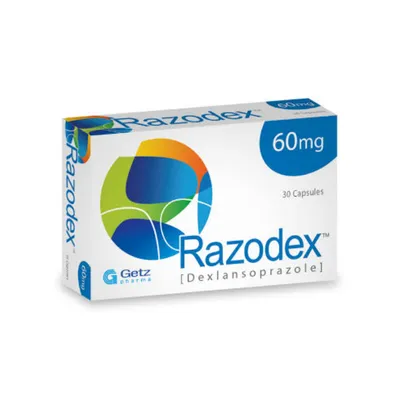RAZODEX CAP 60MG