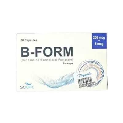 BFORM CAP 200MCG+6MCG ROTA