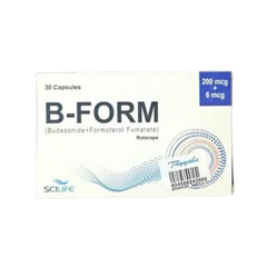 BFORM CAP 200MCG+6MCG ROTA