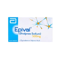 EPIVAL TAB 500MG******(RX)