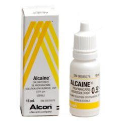 ALCAINE DROP EYE 0.5% 15ML (FERDGE ITEM) 33****