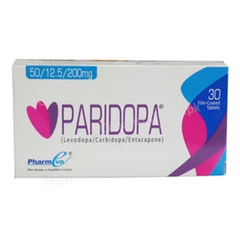 PARIDOPA TAB 50/12.5/200MG*****