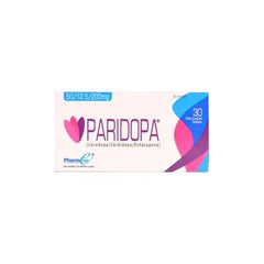 PARIDOPA TAB 50/12.5/200MG*****