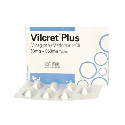 VILCRET TAB PLUS 50/850MG