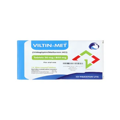 VILTIN TAB MET 50/850MG