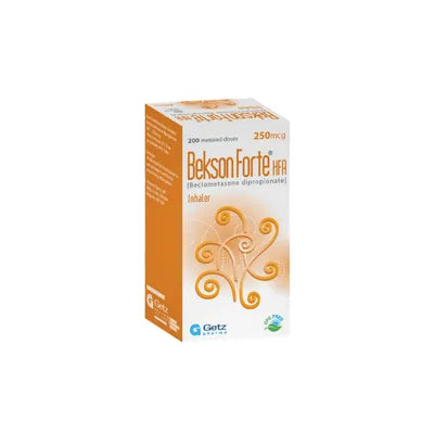 BEKSON INHALER FORTE HFA 250MCG