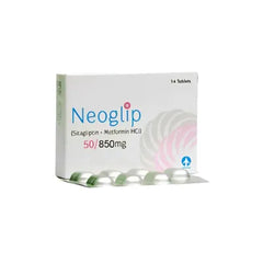 NEOGLIP TAB 50/850MG