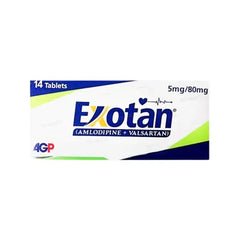 EXOTAN TAB 5/80MG