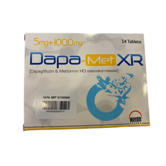 DAPA TAB MET XR 5+1000MG