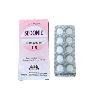 SEDONIL TAB 1.5MG******(RX)