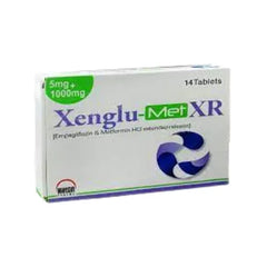 XENGLU TAB MET XR 5/1000MG