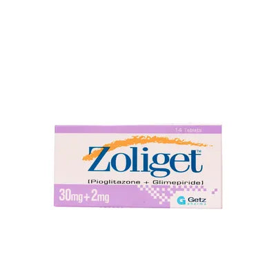 ZOLIGET TAB 30/2MG