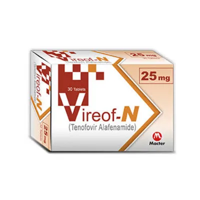 VIREOF TAB N 25MG ****