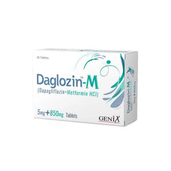 DAGLOZIN TAB M 5/850MG