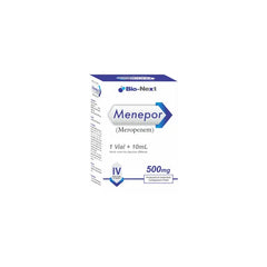 MENEPOR INJ 500MG*****(FERDGE ITEM) 25