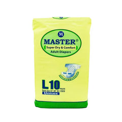 MASTER ADULT PAMPER EXTRA LARGE10S