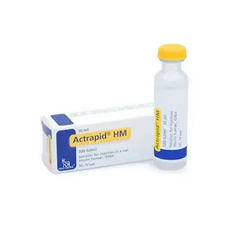 ACTRAPID INJ HM 100UNITS 10ML (FREDGE ITEM) 6 ****