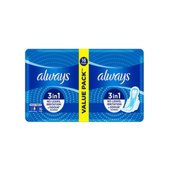 ALWAYS PADS ULTRA THICK 32PCS 3IN1 LONG