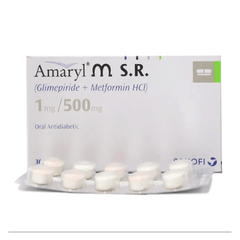 AMARYL TAB MSR 1/500MG