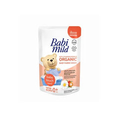 BABI MILD FABRIC WASH 570ML POUCH ORGANIC COTTON