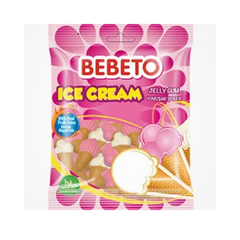 BEBETO ICE CREAM GUMMY CANDY 80GM